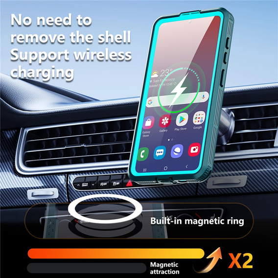 Vodotěsné pouzdro REDPEPPER pro Samsung Galaxy S26, modré