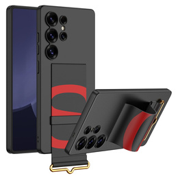 Pouzdro pro Samsung Galaxy S25 Ultra, GKK Strap Case, černé