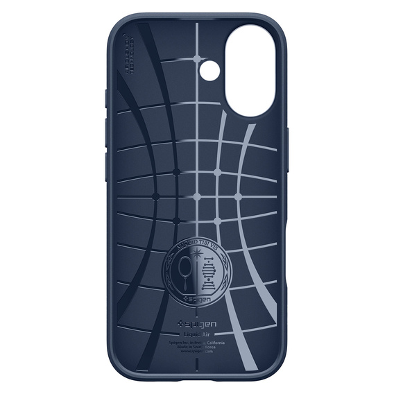 Pouzdro Spigen Liquid Air pro iPhone 17, námořnická modř