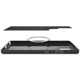 Pouzdro Spigen pro Samsung Galaxy S25 Ultra, Thin Fit Mag, černé + 9H tvrzené sklo