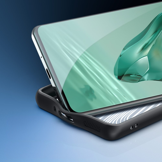 Pouzdro DuxDucis pro OnePlus 12, Aimo case, transparentní / černé
