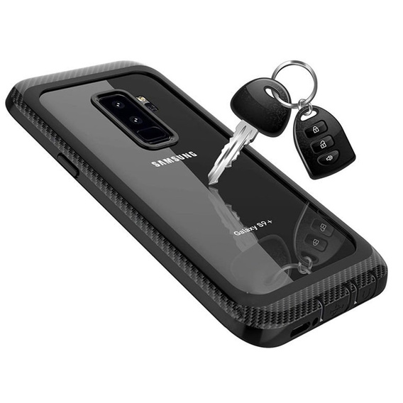 Pouzdro pro Samsung Galaxy S9+ Plus, Shockproof, s fólií, modré