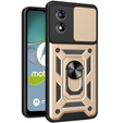 Pouzdro pro Motorola Moto E13, CamShield Slide, zlaté