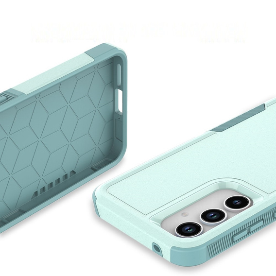 Pancéřované pouzdro pro Samsung Galaxy A35 5G, Dual Shockproof, zelené