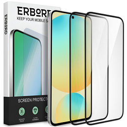 2x keramické hybridní sklo ERBORD pro Samsung Galaxy S24 FE