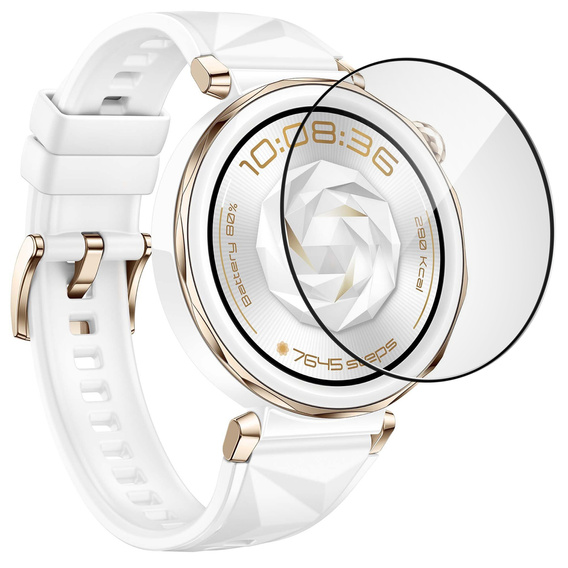 2x hybridní sklo ERBORD pro Huawei Watch GT 5 Pro 42mm