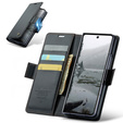 CASEME Litchi Wallet flipové pouzdro pro Samsung Galaxy Z Fold7 5G