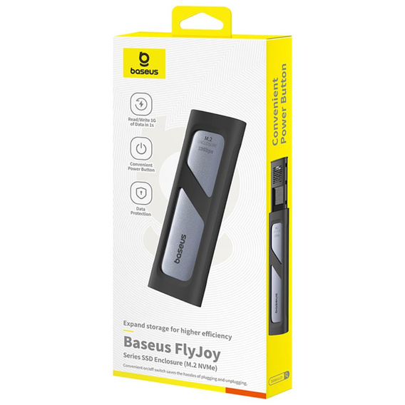 Baseus FlyJoy Series SSD Enclosure pro disky M.2 NVMe