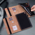 Pouzdro pro Lenovo Tab M10 Plus 10.6 Gen 3 TB-125F TB-128F, Classic, s prostorem pro stylus, hnědé