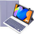 Pouzdro s klávesnicí Bluetooth pro Lenovo Idea Tab 11" 2025 TB336FU TB336ZU, fialové