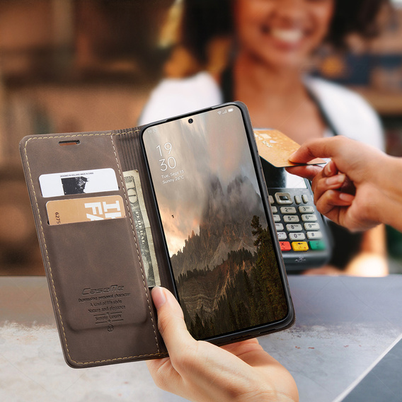 CASEME pouzdro s klopou typu peněženka pro OnePlus 15