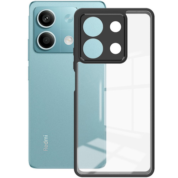 Pouzdro IMAK pro Xiaomi Redmi Note 13 5G, UX-9A Series, transparentní / černé