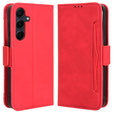 Klopové pouzdro pro Samsung Galaxy A35 5G, Card Slot, červené
