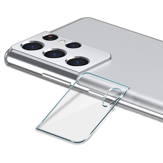 Tvrzené sklo na fotoaparát pro Samsung Galaxy S21 Ultra, průhledné