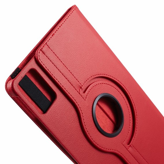 Pouzdro pro Lenovo Tab M11 TB330FU 10.95", otočné o 360°, červené