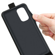 Klopové pouzdro pro Motorola Edge 30 5G, Flip, černé