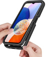 Pouzdro pro Samsung Galaxy A14 4G/5G, Shockproof, s fólií, černé