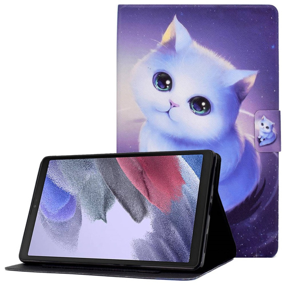 Pouzdro pro Samsung Galaxy Tab A7 Lite, s klopou, cat