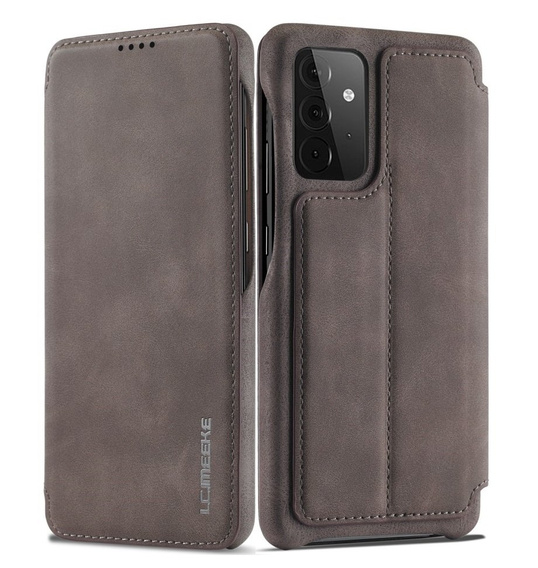 Klopové pouzdro pro Samsung Galaxy A52 5G / 4G, LC.IMEEKE, šedé