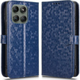 Flipové pouzdro pro Motorola Edge 60 Pro, Wallet Rhombus, modré