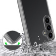 Pouzdro pro Samsung Galaxy S24+ Plus, Fusion Hybrid, s ochranou fotoaparátu, průhledné