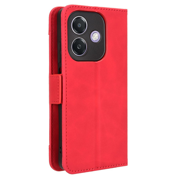 Klopové pouzdro pro Oppo A40 / Oppo A40m, Card Slot, červené