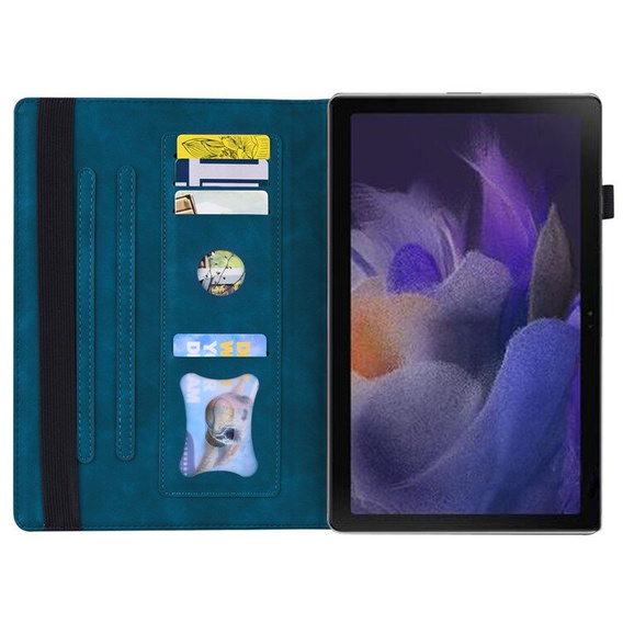 Pouzdro pro Lenovo Tab M11, Classic, s prostorem pro stylus, modré