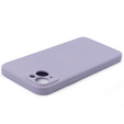 Pouzdro pro iPhone 15, Silicone Lite, fialové