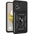Pouzdro pro Motorola Moto G73 5G, CamShield Slide, černé