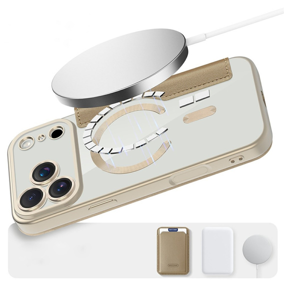 Peněženkové flipové pouzdro MagSafe RFID s ochranou fotoaparátu pro iPhone 17 Pro Max