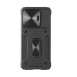 Pancéřové pouzdro pro Xiaomi Redmi Note 13 Pro 5G, CamShield Slide, černé + tvrzené sklo 9H