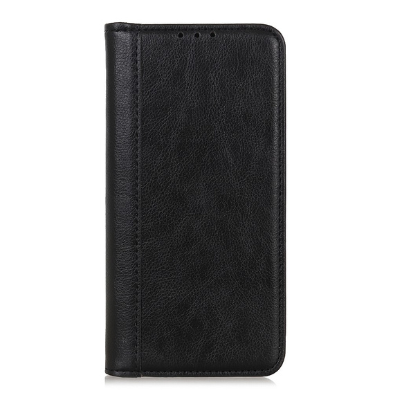 Flipové pouzdro pro OnePlus 13, Split Leather, černé