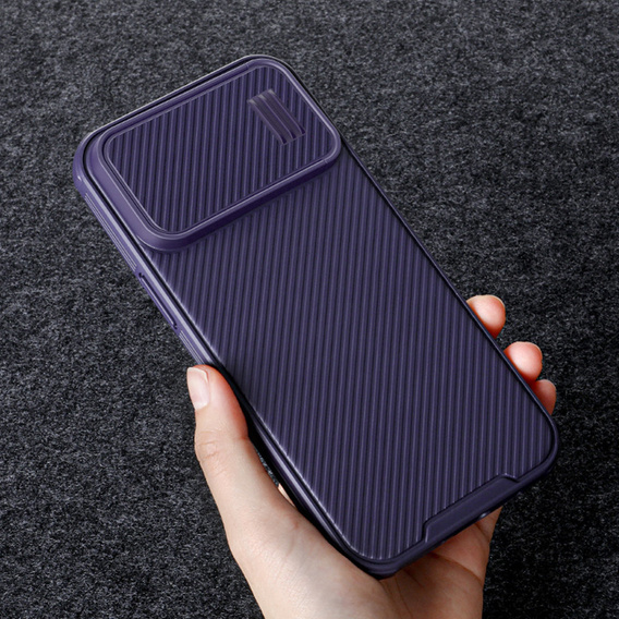 Pouzdro pro Iphone 14 Pro Max, obrněné Nillkin, CamShield Pro, fialový