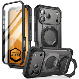 Pouzdro Supcase pro iPhone 17 Pro Max, Unicorn Beetle Grip Pro Mag, černé