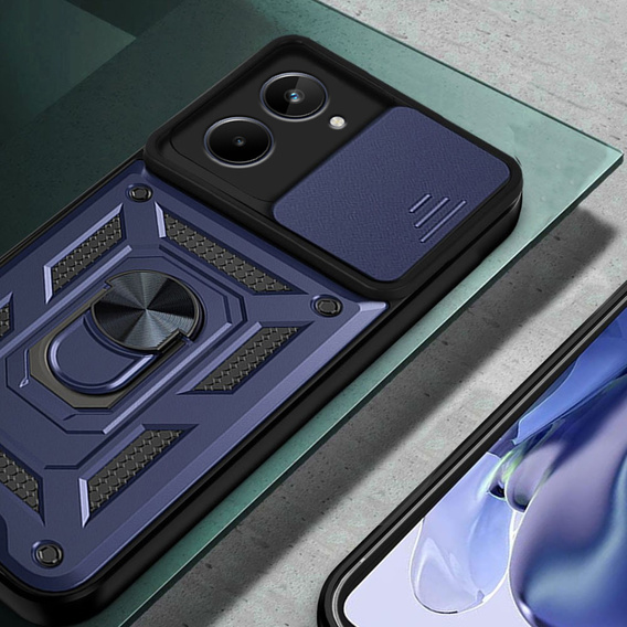 Pouzdro pro Realme 10 4G, CamShield Slide, modré