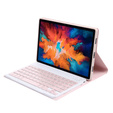 Pouzdro + klávesnice Lenovo Tab P11 J606F / P11 5G J607Z, růžové rose gold