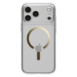 Spigen pouzdro pro iPhone 17 Pro, Ultra Hybrid MagSafe, čiré / zlaté