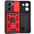 Pouzdro pro Xiaomi Poco X7 Pro 5G, CamShield Slide, červené