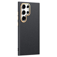 Kožené pouzdro pro Samsung Galaxy S25 Ultra, leather hybrid, černé