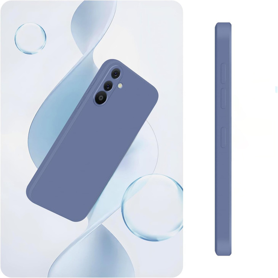 Pouzdro pro Samsung Galaxy A36 5G, Silicone Lite, námořnicky modré