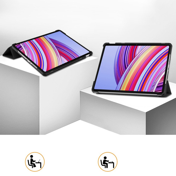 Pouzdro pro Xiaomi Redmi Pad Pro / Xiaomi Poco Pad, Smartcase, černé
