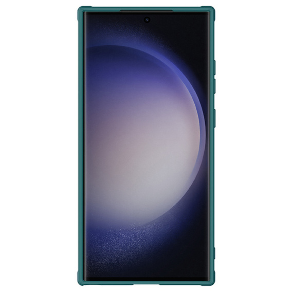 Pouzdro pro Samsung Galaxy S23 Ultra, obrněné Nillkin, CamShield Pro, zelené
