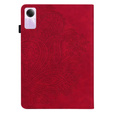 Pouzdro s klopou pro Xiaomi Redmi Pad SE 11", flower, červené