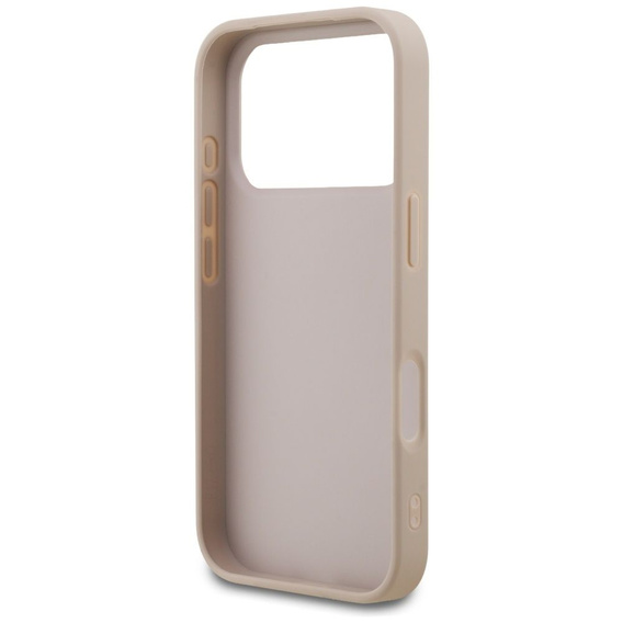 Pouzdro GUESS 4G Metal Gold Logo pro iPhone 17 Pro