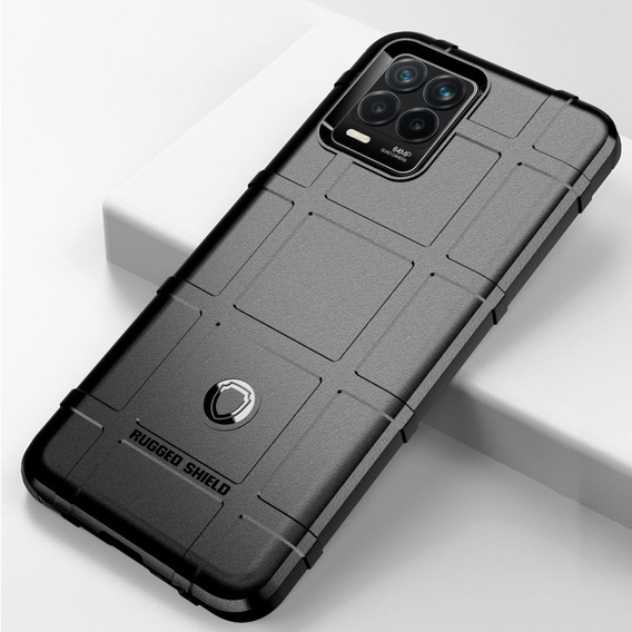 Pouzdro pro Realme 8/8 Pro, Rugged Shield, černé