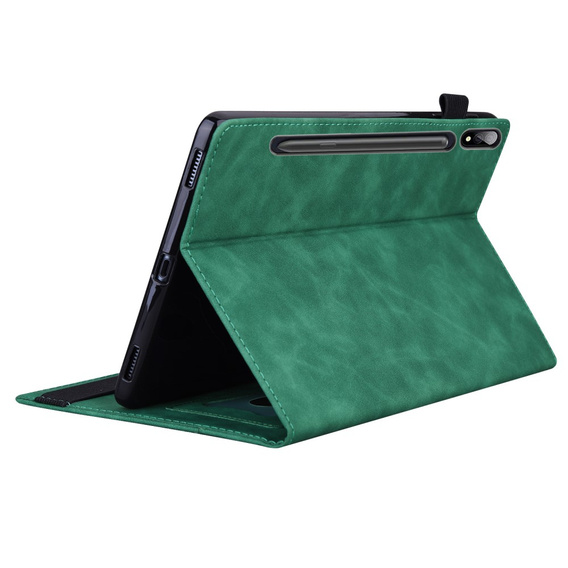 Pouzdro pro Samsung Galaxy Tab S10 FE+ Plus, Classic, s prostorem pro stylus, černé