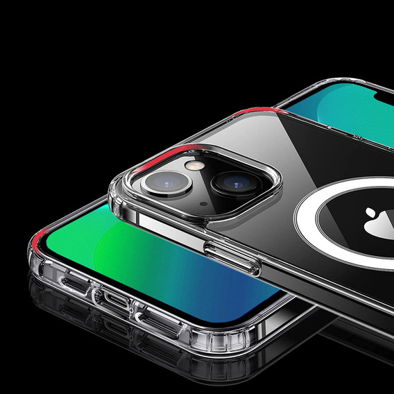 Pouzdro pro iPhone 13, ERBORD Hybrid MagSafe Case, modré