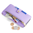 Klopové pouzdro pro Realme 12 Pro 5G / 12 Pro+ 5G, Wallet Zipper Pocket, fialové