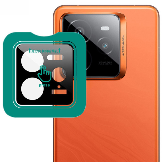 2x Tvrzené sklo na fotoaparát pro Realme GT 7 Pro, černé