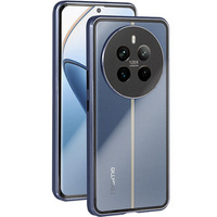 Pouzdro pro Realme 12 Pro 5G / Realme 12 Pro+ 5G, Magnetic Dual Glass, modré